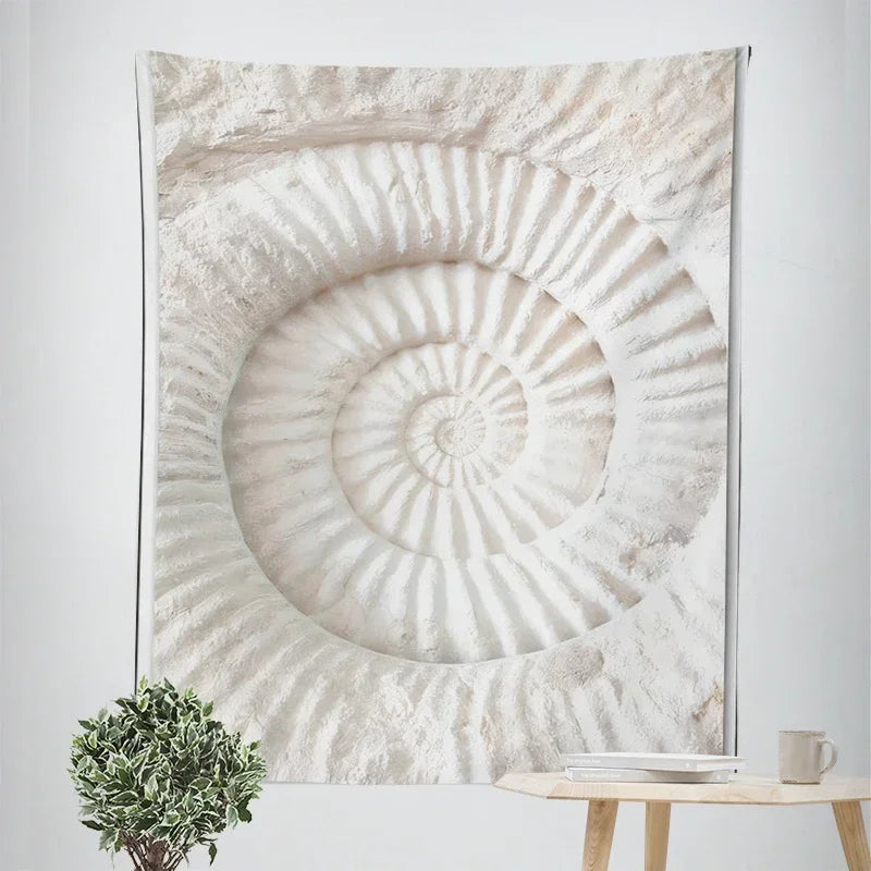 Nordic Hanging Tapestry Wall Decoration 100% Polyester Printed Seascapes Beach Blue Sky Tapestries Pictures Of Calm For Living Room Inspirational Home Decor
