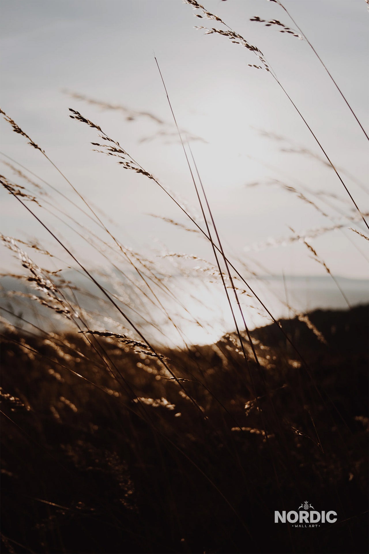 Nordic Wall Art Minimalist Abstract Landscape Wall Decor For Modern Living and Simple Lifestyle