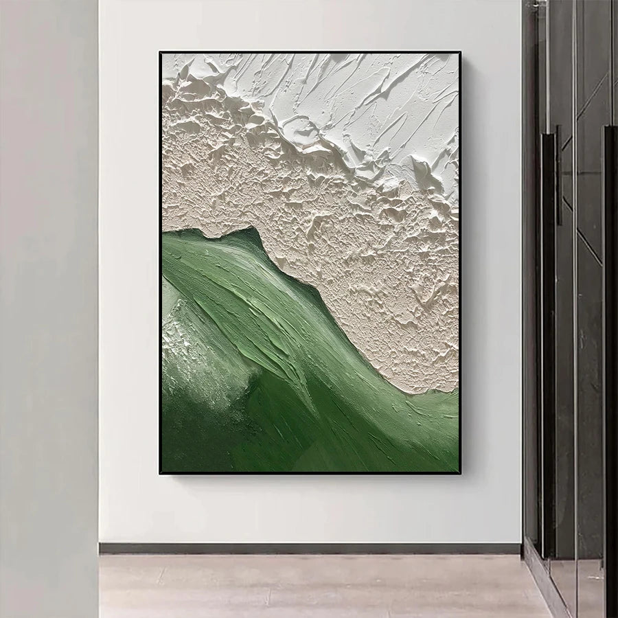 Ocean Wave Sea Surf Wall Art Fine Art Canvas Prints Abstract Shoreline Seascape Pictures For Modern Apartment Living Room Reception Room Foyer Art Decor 2025