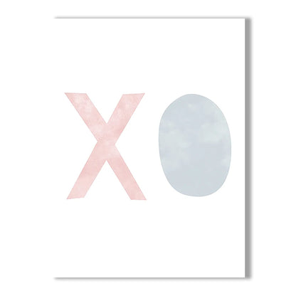 Pink Heart Cloud Rainbow Nursery Wall Art Fine Art Canvas Prints Colorful Pictures For Baby's Bedroom Kid's Room Nordic Nursery Wall Decor 2025