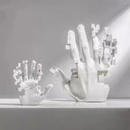 Pixelated Hand Abstract Art Sculpture Modern Minimalist Home Decoration Accessories For Living Room Coffee Table Creative Office Desktop Art Decor