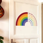 Rainbow Affirmations Wall Decal – Peel & Stick Inspirational Art for Kids’ Room, Nursery, Classroom & Play Spaces