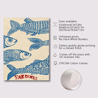 Retro Coffee Quote Canvas – Fun Kitchen Wall Art with Cartoon Characters & Espresso Humor 2025