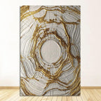 Rustic Golden Grey Black Abstract Wall Art Fine Art Canvas Prints Posters Pictures For Living Room Dining Room Art For Contemporary Interiors