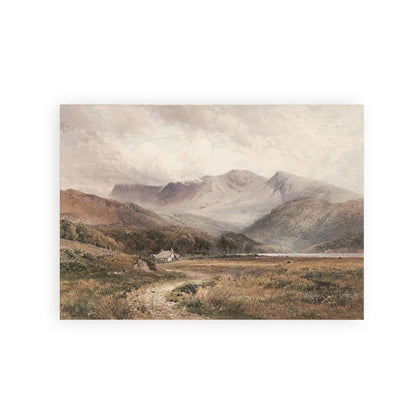Rustic Vintage Oil Painting Mountain Forest Landscape Wall Art Fine Art Canvas Prints Gallery Wall Pictures For Living Room Dining Room Art Decoration 2025