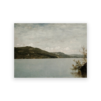 Rustic Vintage Oil Painting Mountain Forest Landscape Wall Art Fine Art Canvas Prints Gallery Wall Pictures For Living Room Dining Room Art Decoration 2025