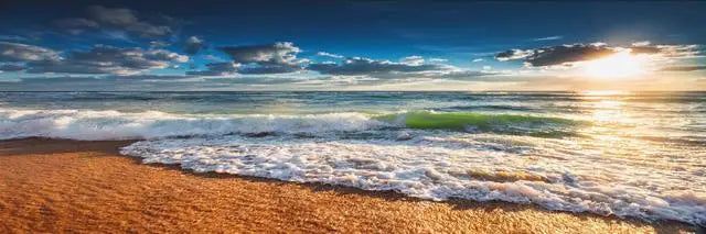 Mountain Lake Forest Wilderness Wall Art Large Format Canvas Prints Wide Format Landscape Picture For Above The Sofa Or Above The Bed