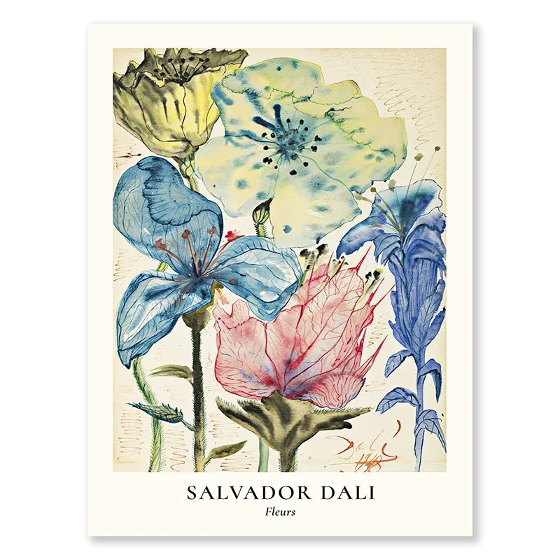 Famous Artists Vintage Classics Wall Art Fine Art Canvas Prints Colorful Gallery Wall Decor Pictures For Living Room