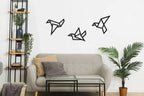 * Featured Sale * Set of 3Pcs Iron Geometric Birds 3d Wall Decoration For Nordic Living Room Dining Room Bedroom Wall Decor