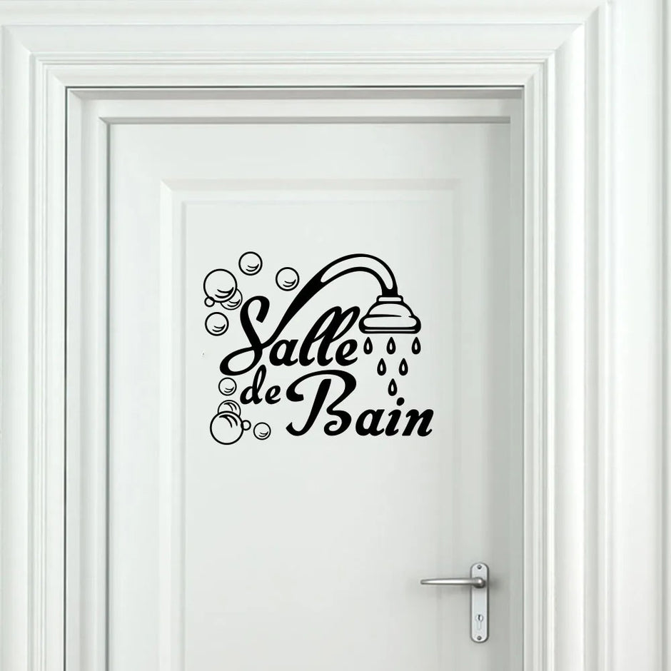Nordic Bathroom Decor - Make A Splash With Wall Art Decals ...