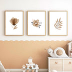 Watercolor Cartoon Animals Sun & Rainbow Nursery Wall Art Fine Art Canvas Prints Cute Pictures For Baby's Room Kid's Room Nordic Home Decor 