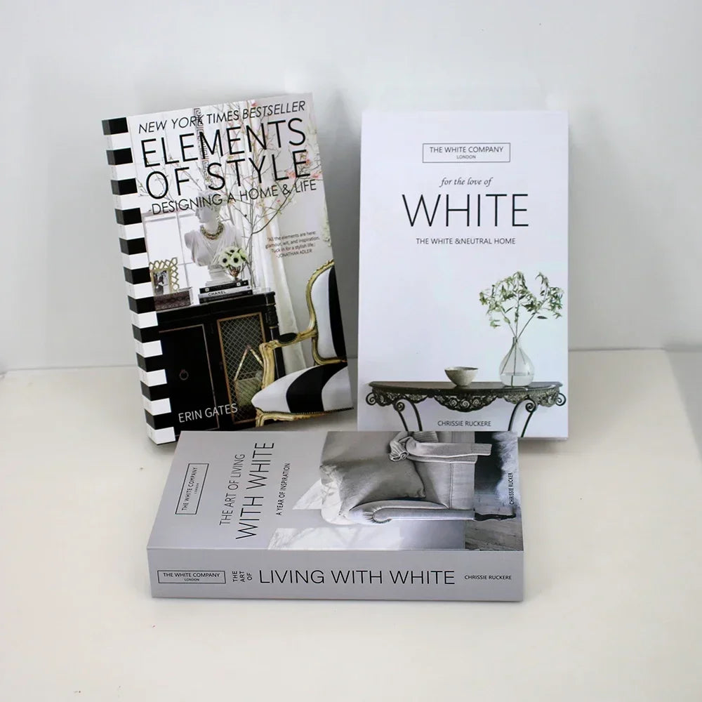 Set of 3Pcs Designer Fashion Faux Books – Decorative Designer Book Props for Coffee Table, Living Room, Hotel Room, Club &amp; Villa Decor