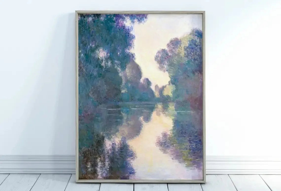 Famous Paintings Impressionist Abstract Landscape Wall Art Fine Art Canvas Prints For Living Room, Bedroom & Home Décor