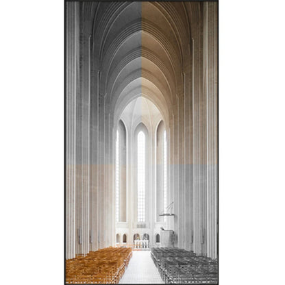 Modern Abstract Minimalist Arches Architecture Wall Art Fine Art Canvas Prints Pictures For Entrance Hall Foyer Living Room Home Office Decor