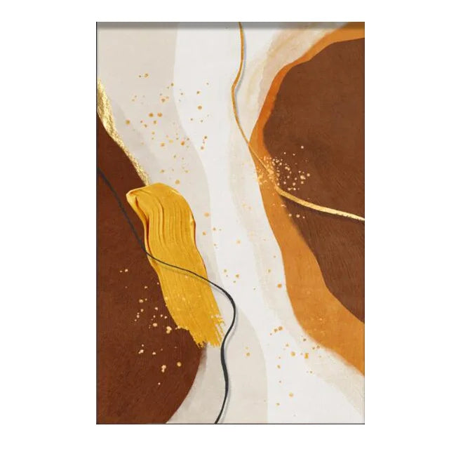 Abstract Flowing Textural Designs Wall Art Fine Art Canvas Prints Pictures For Modern Apartment Living Room Foyer Art For Scandinavian Interiors