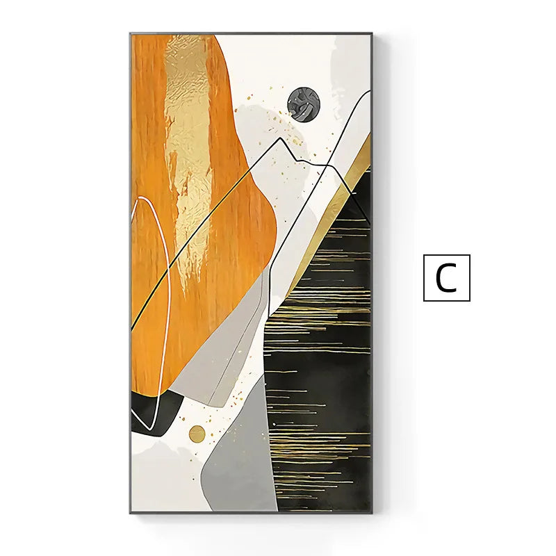 Modern Abstract Nordic Wall Art Fine Art Canvas Prints Posters Colorful Art For Living Room Dining Room Foyer Light Luxury Interior Decoration