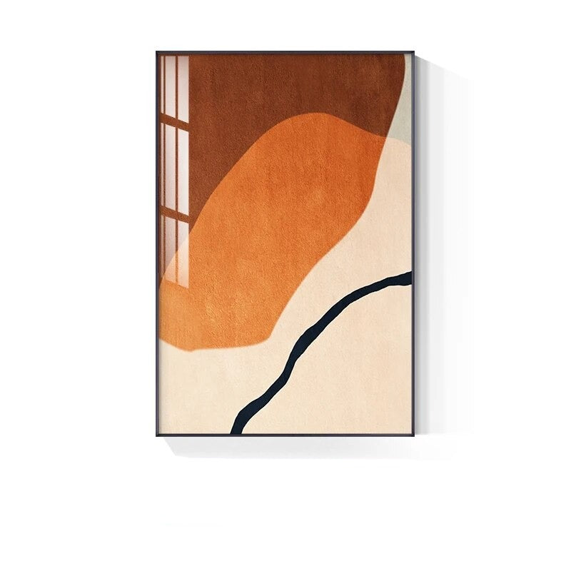 Modern Color Palette Nordic Abstract Wall Art Fine Art Canvas Prints Pictures For Living Room Bedroom Home Office Hotel Room Art Decor