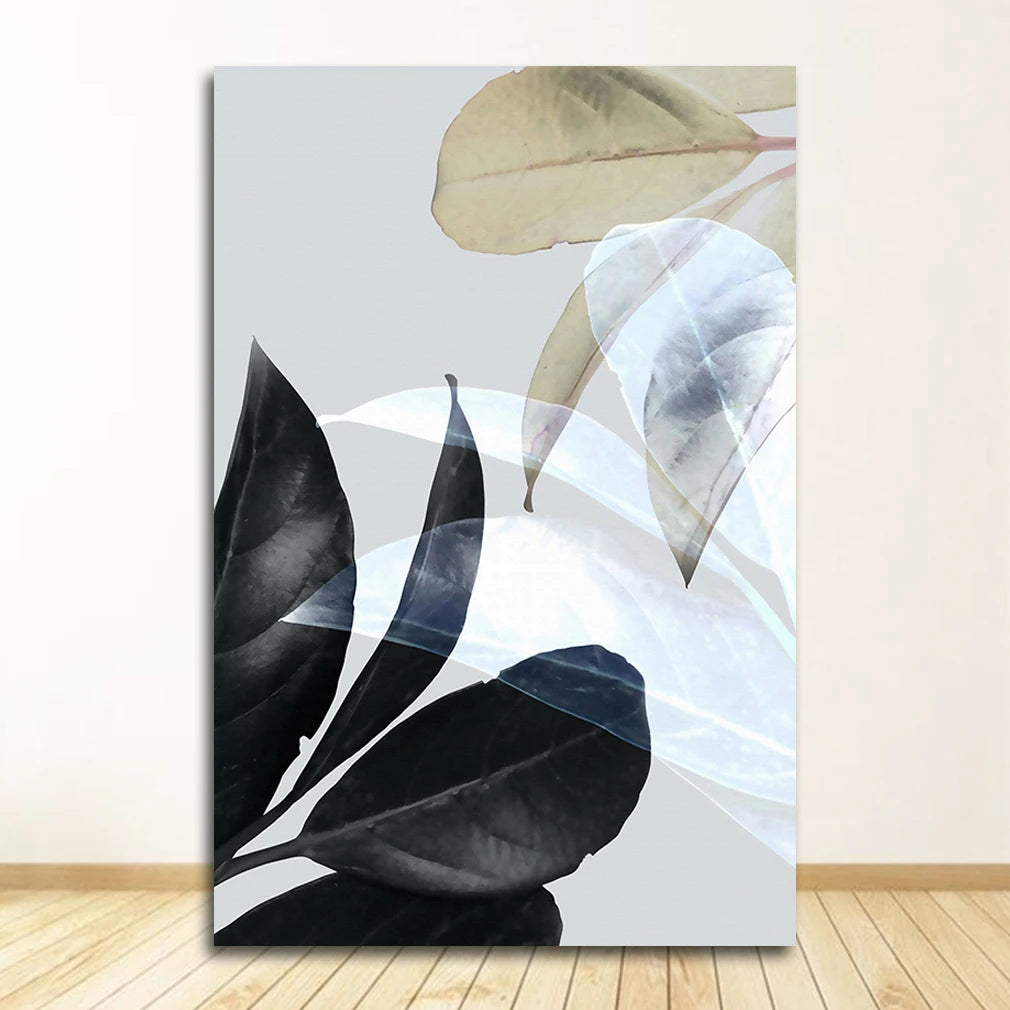 Modern Abstract Colorful Botanical Wall Art Fine Art Canvas Prints Pictures For Living Room Dining Room Bedroom, Art For Modern Living 2025