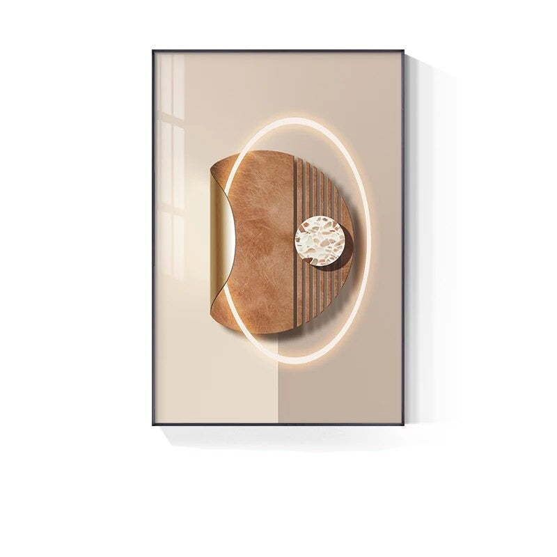 Modern Aesthetics Light Luxury Wall Art Fine Art Canvas Prints Pictures For New Apartment Living Room Home Office Boutique Hotel Decor