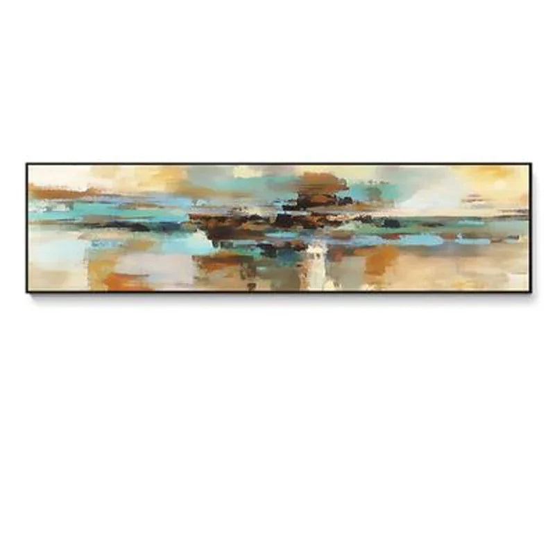 Modern Abstract Wide Format Wall Art Fine Art Canvas Prints Pictures For Living Room Above The Sofa Art For Bedroom Above The Bed