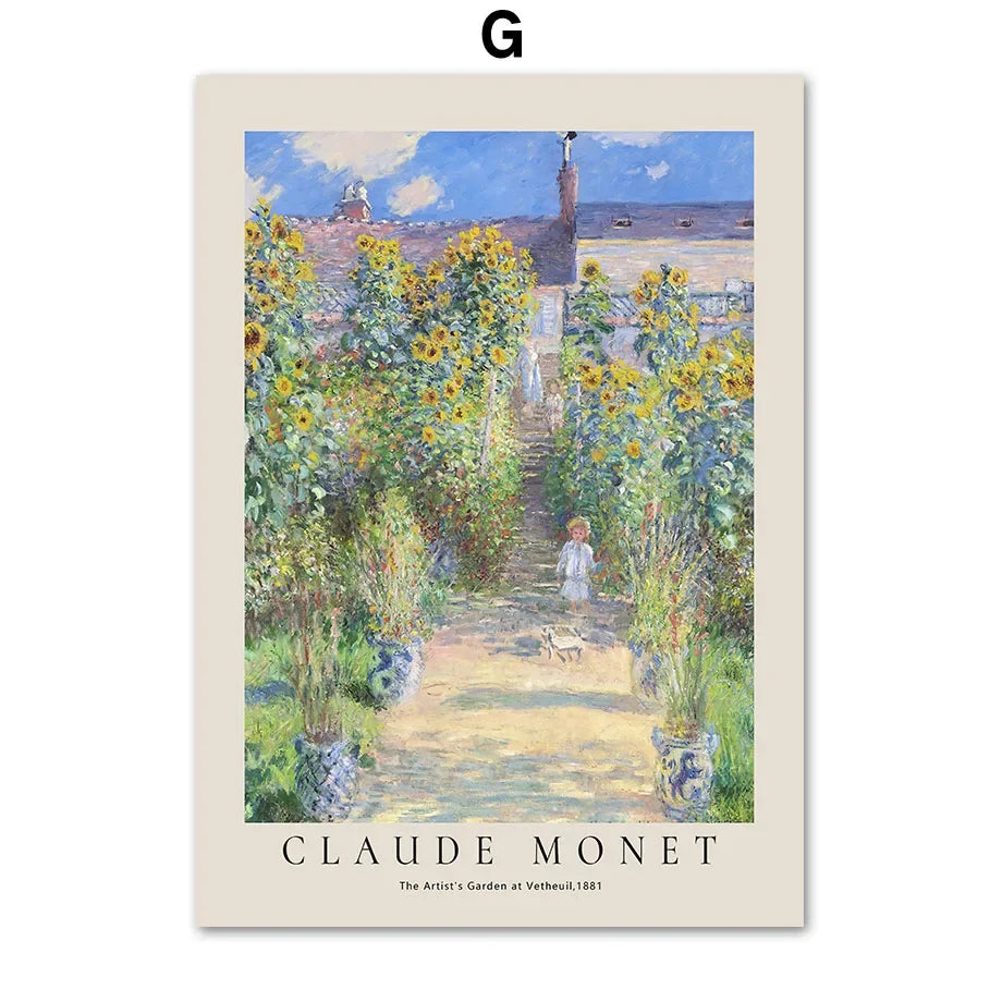 Timeless Classics Vintage Landscape Wall Art Fine Art Canvas Prints Pictures Posters Famous Paintings For Living Room Dining Room Bedroom Art Decor