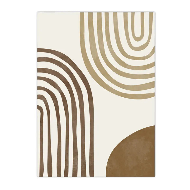 Minimalist Abstract Mindfulness Quotes Wall Art Fine Art Canvas Prints Neutral Toned Artworks For Living Room Gallery Wall Home Decor