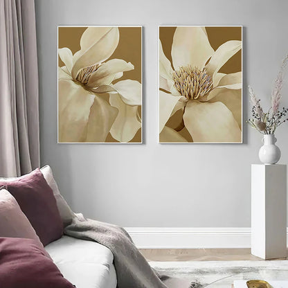 Big Abstract Floral Wall Art Fine Art Canvas Prints Modern Botany Pictures For Living Room Dining Room Bedroom Art Decor