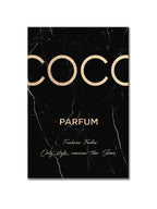 Chic French Paris Fashion Perfume Bottle Fine Art Canvas Prints Pictures For Luxury Living Room Girl's Bedroom Beauty Salon Art Decor