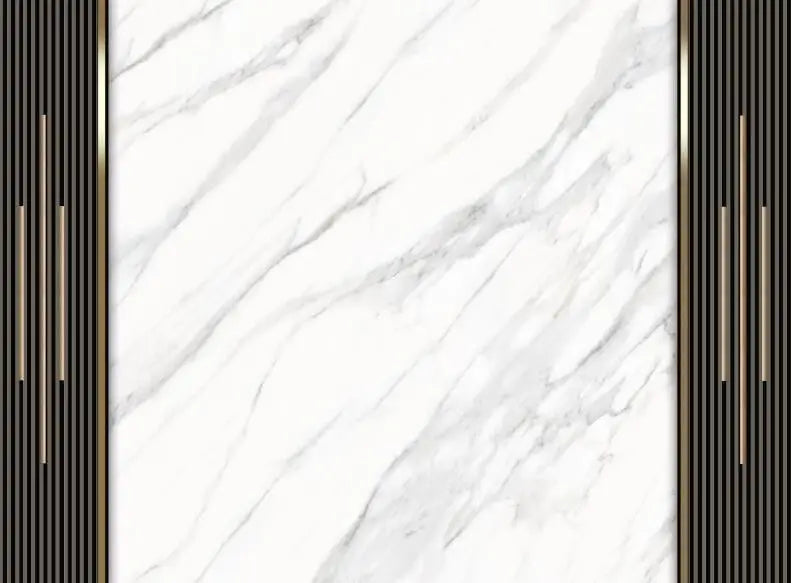 Custom Marble Print Wall Covering Big Sizes Living Room Wall Mural Light Luxury Wall Decor For Behind TV Wall Decor For Modern Home & Office