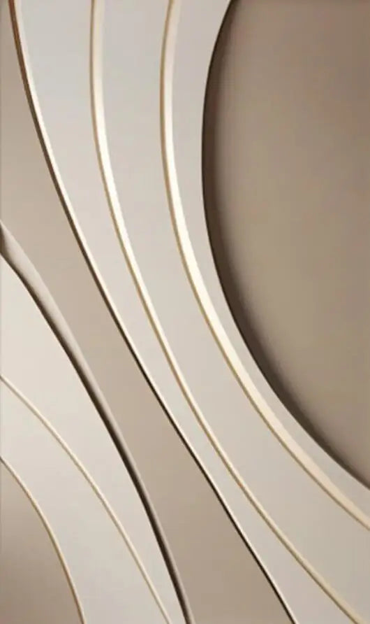 Large Format Abstract 3D Textural Visualization Canvas Print Wall Art Minimalist Pictures For Modern Apartment Reception Entryway Foyer Art Decor