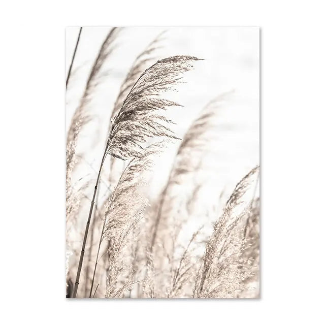 Simple Sea Grass Seascape Landscape Wall Art Fine Art Canvas Prints Minimalist Gallery Pictures Of Calm For Living Room