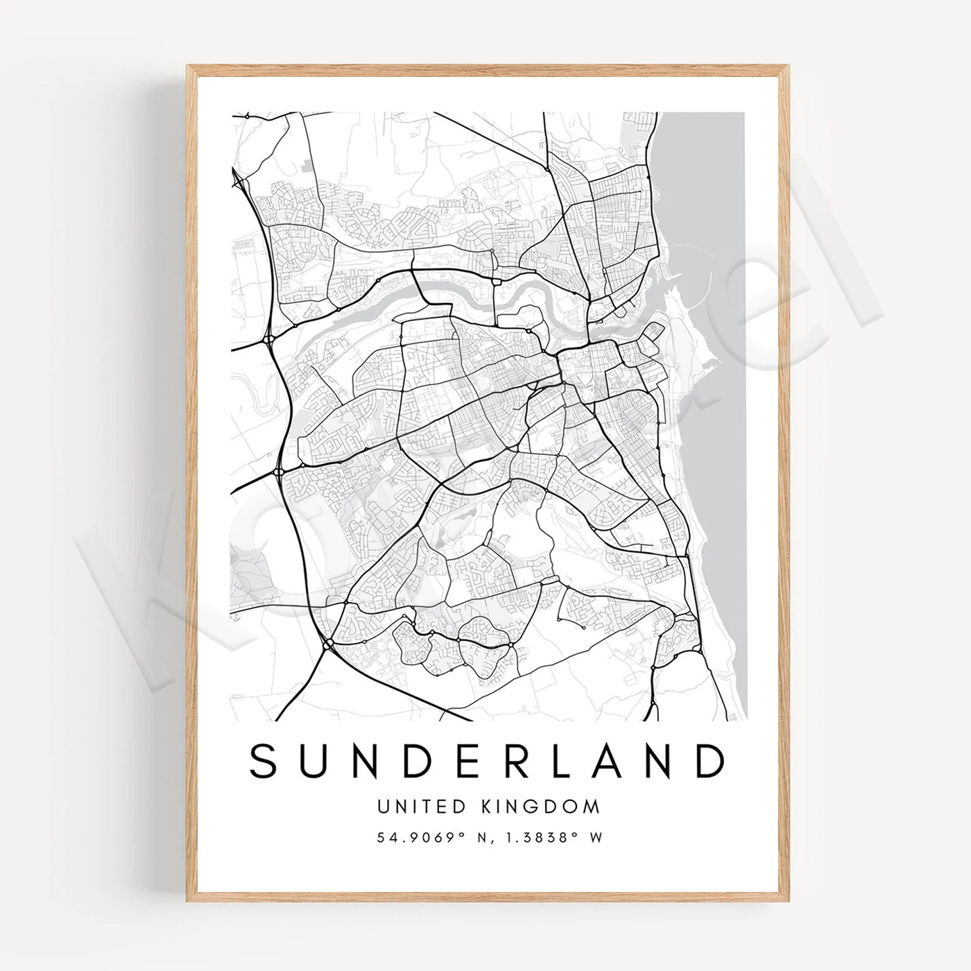 Horsforth. Toronto. Rochdale. Halifax. Oxford. New Delhi. Munich. Barcelona. Salisbury. Sunderland. Cities Travel Map Poster