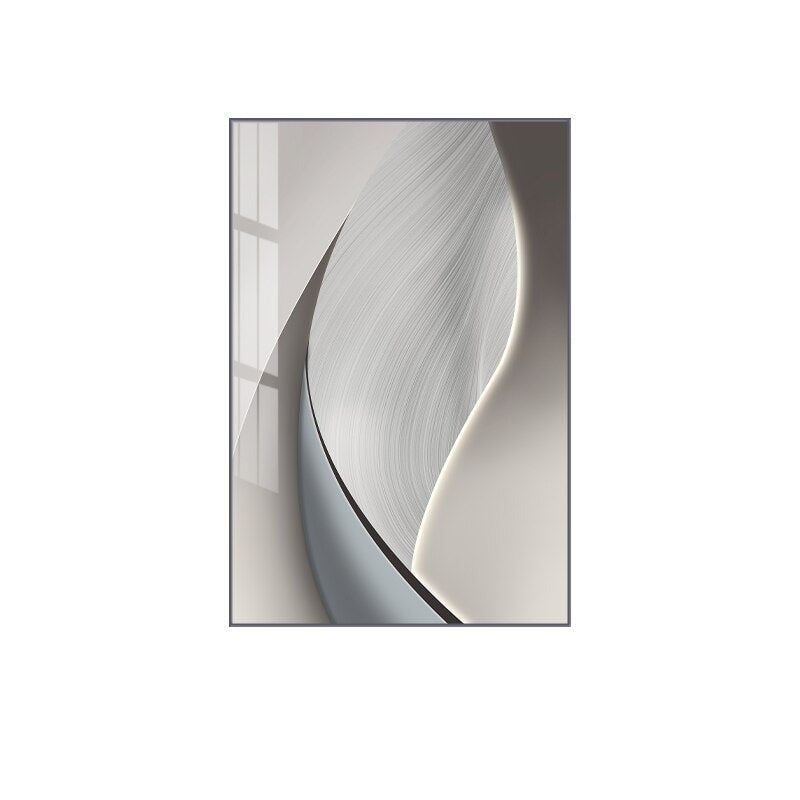 Abstract Industrial Gray Beige Wall Art Fine Art Canvas Prints Pictures For Urban Apartment Living Room Home Office Art Decor