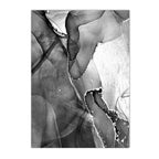 Set of 3Pcs Modern Gray Black and White Marble Canvas Painting Wall Art Print Abstract Posters And Prints Nordic Wall Pictures Bedroom Decor