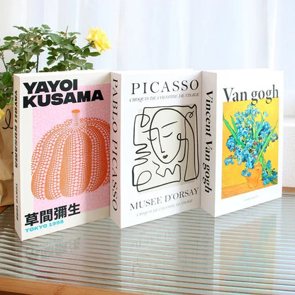 Set of 3Pcs Designer Fashion Faux Books – Decorative Designer Book Props for Coffee Table, Living Room, Hotel Room, Club &amp; Villa Decor