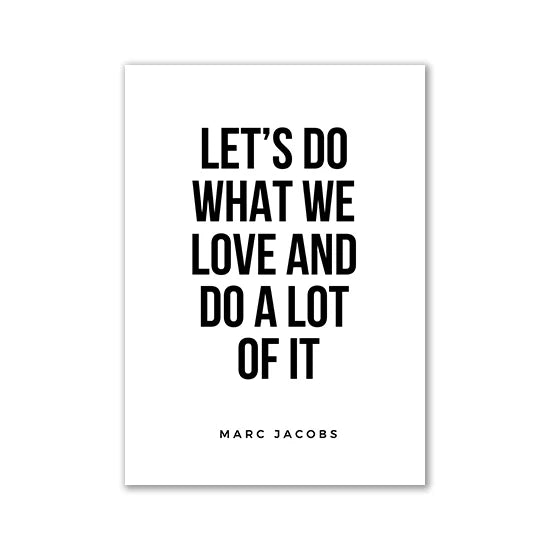 * Featured Sale * Inspirational Quotes Wall Art Fine Art Canvas Prints Black & White Motivational Posters For Bedroom Office Typographic Art Decor