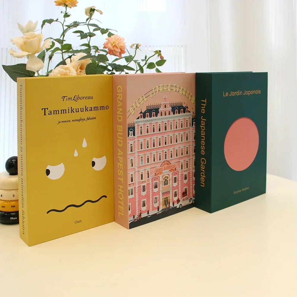 Set of 3Pcs Designer Fashion Faux Books – Decorative Designer Book Props for Coffee Table, Living Room, Hotel Room, Club &amp; Villa Decor
