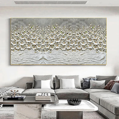 Modern Abstract Flower Tree Wall Art Fine Art Canvas Prints Large Sizes Pictures For Living Room Bedroom Home Office Art Decor