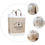 Chic Folding Laundry Basket Large Capacity Portable Household Storage Bag For Laundry & Linen