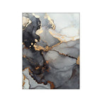 Black Golden Gray Marble Print Wall Art Fine Art Canvas Prints Abstract Pictures For Modern Apartment Living Room Home Office Decor