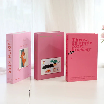 Set of 3Pcs Designer Fashion Faux Books – Decorative Designer Book Props for Coffee Table, Living Room, Hotel Room, Club &amp; Villa Decor