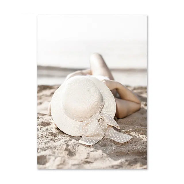 Simple Sea Grass Seascape Landscape Wall Art Fine Art Canvas Prints Minimalist Gallery Pictures Of Calm For Living Room