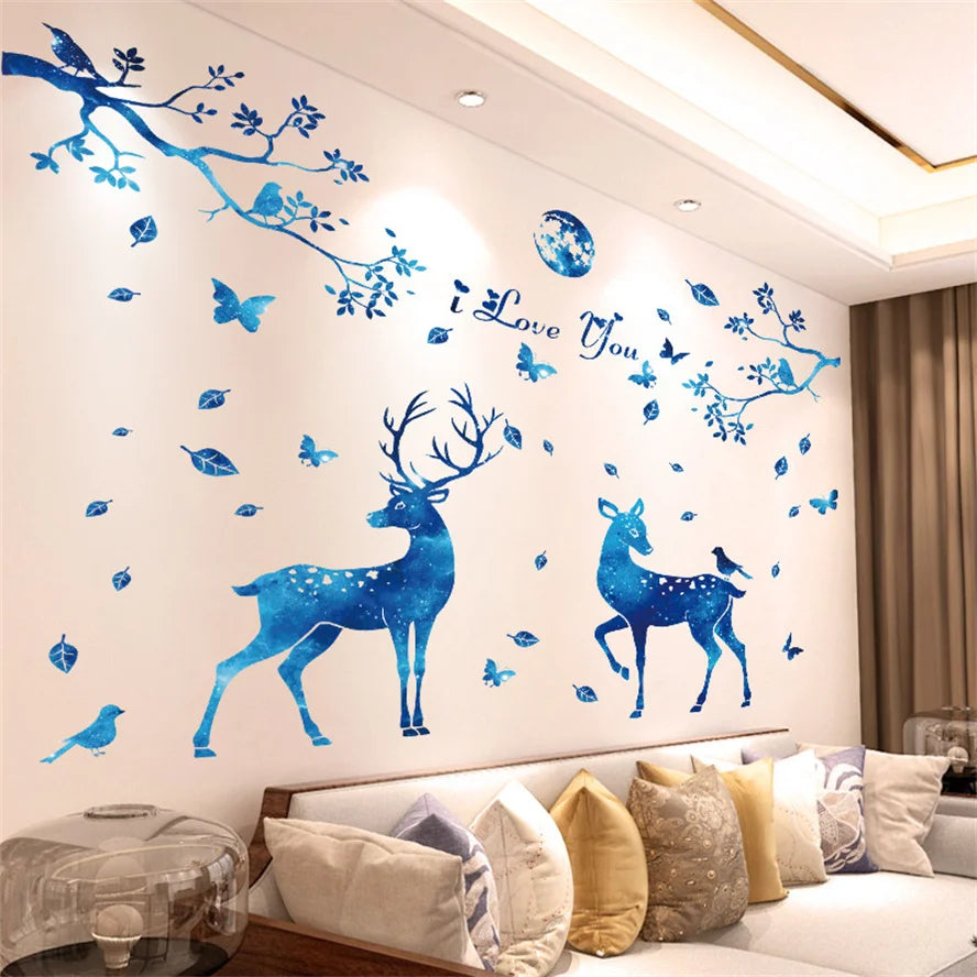 Buy Aquire New Modern Art & Trendy Wall Stickers for Home Decoration, Living  Room, Bedroom Size -Large Online at Best Prices in India - JioMart.