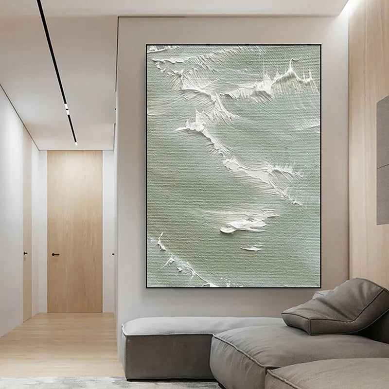 Abstract Sea Surf Coastal Wall Art Fine Art Canvas Prints Beach Landscape Ocean Waves Seascape Pictures For Living Room