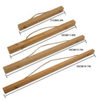 Modern Natural Wood Picture Frames Magnetically Clamps Canvas In Place Simple Canvas Scroll Hanging Frame For Canvas Print Wall Decor