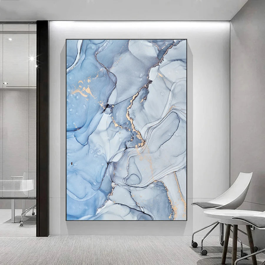 Purple Mauve Liquid Marble Print Wall Art Fine Art Canvas Prints Chic Abstract Pictures For Living Room Bedroom Boutique Salon Art Decor 2025