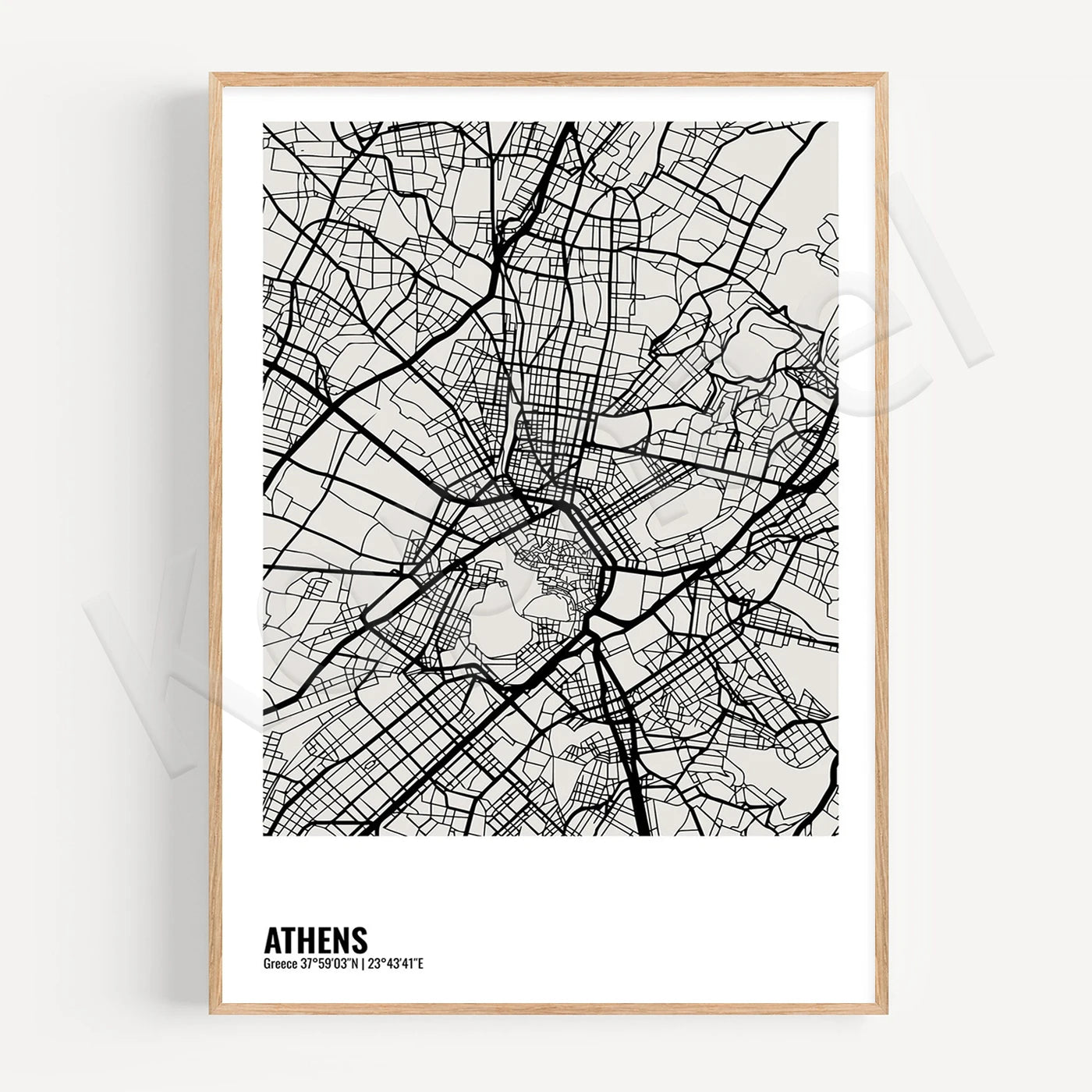 Minimalist City Map Posters - London, Berlin, Paris, Kiev, Barcelona, Milan, Amsterdam, Prague, Athens, Liverpool, Florence, Belfast, Venice. Wall Map Black White Fine Art Canvas Prints Stylish Minimalist Posters For Home/Office