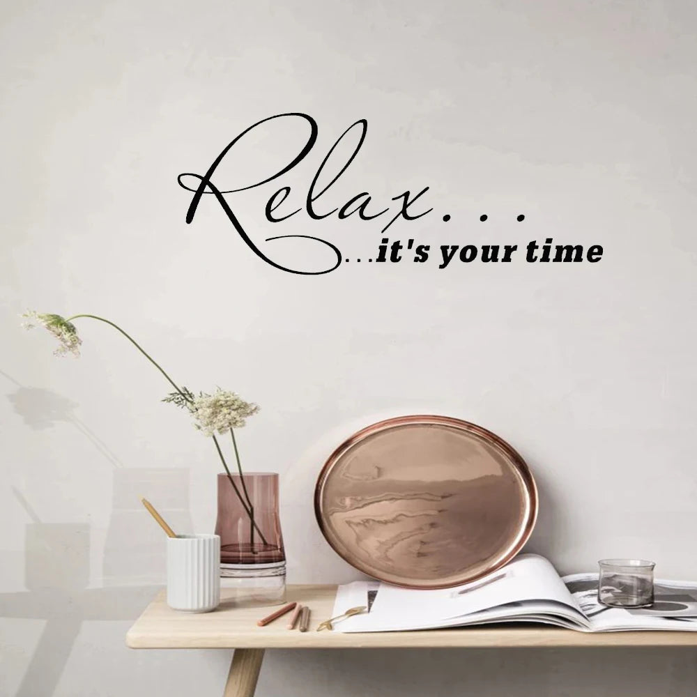 Time Wall Text Time Wall Quotes Webelkart® Decorative Dont Waste Your Time Wall