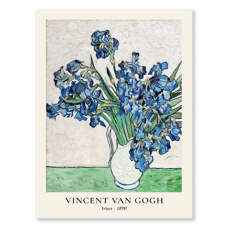 Famous Artists Vintage Classics Wall Art Fine Art Canvas Prints Colorful Gallery Wall Decor Pictures For Living Room