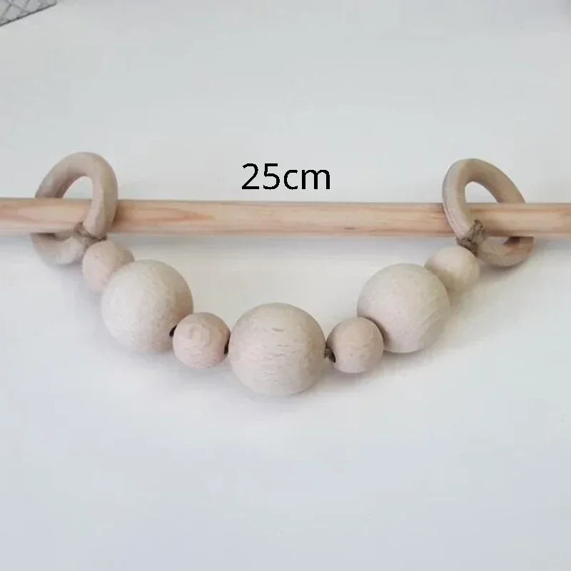 Natural Wood Hemp Rope Curtain Tie Binding Decoration For Living Room Bedroom Dining Room Curtains Nordic Style Home Decor For Simple Living